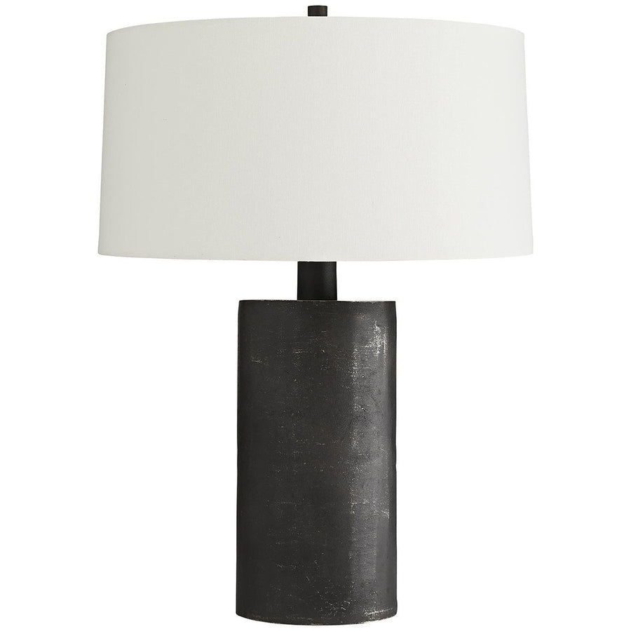 Arteriors Prague Lamp - Blackened Aluminum