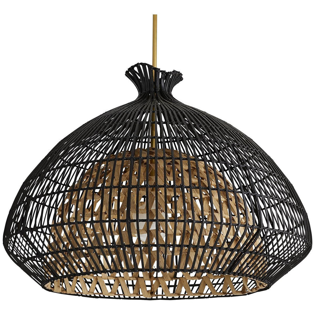 Arteriors Rimini Pendant - Black, Brown