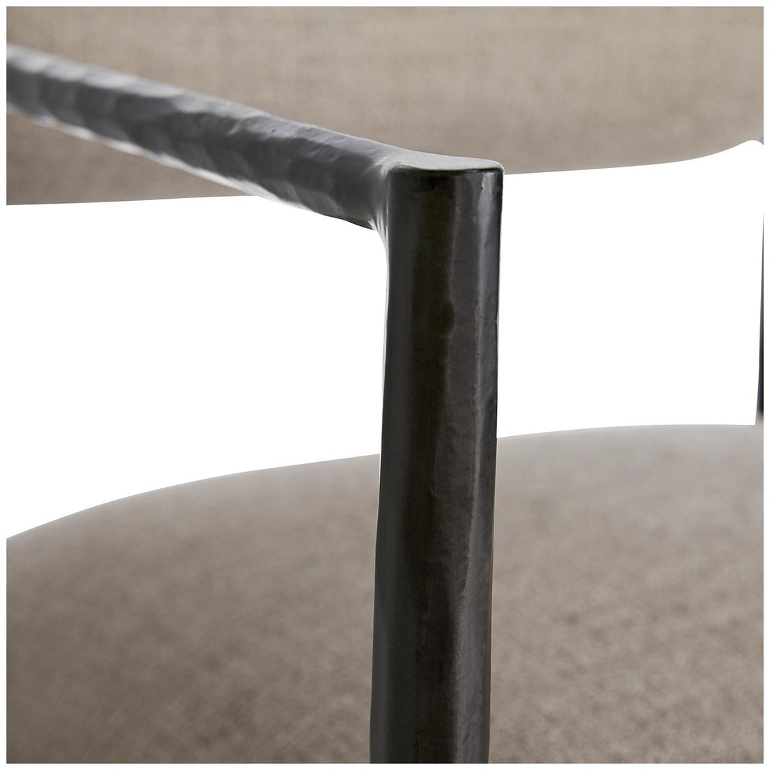 Arteriors Barbana Counter Stool - Pewter Texture