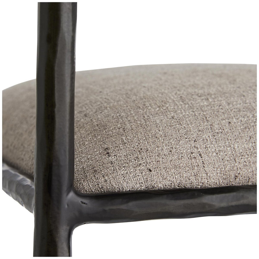 Arteriors Barbana Counter Stool - Pewter Texture