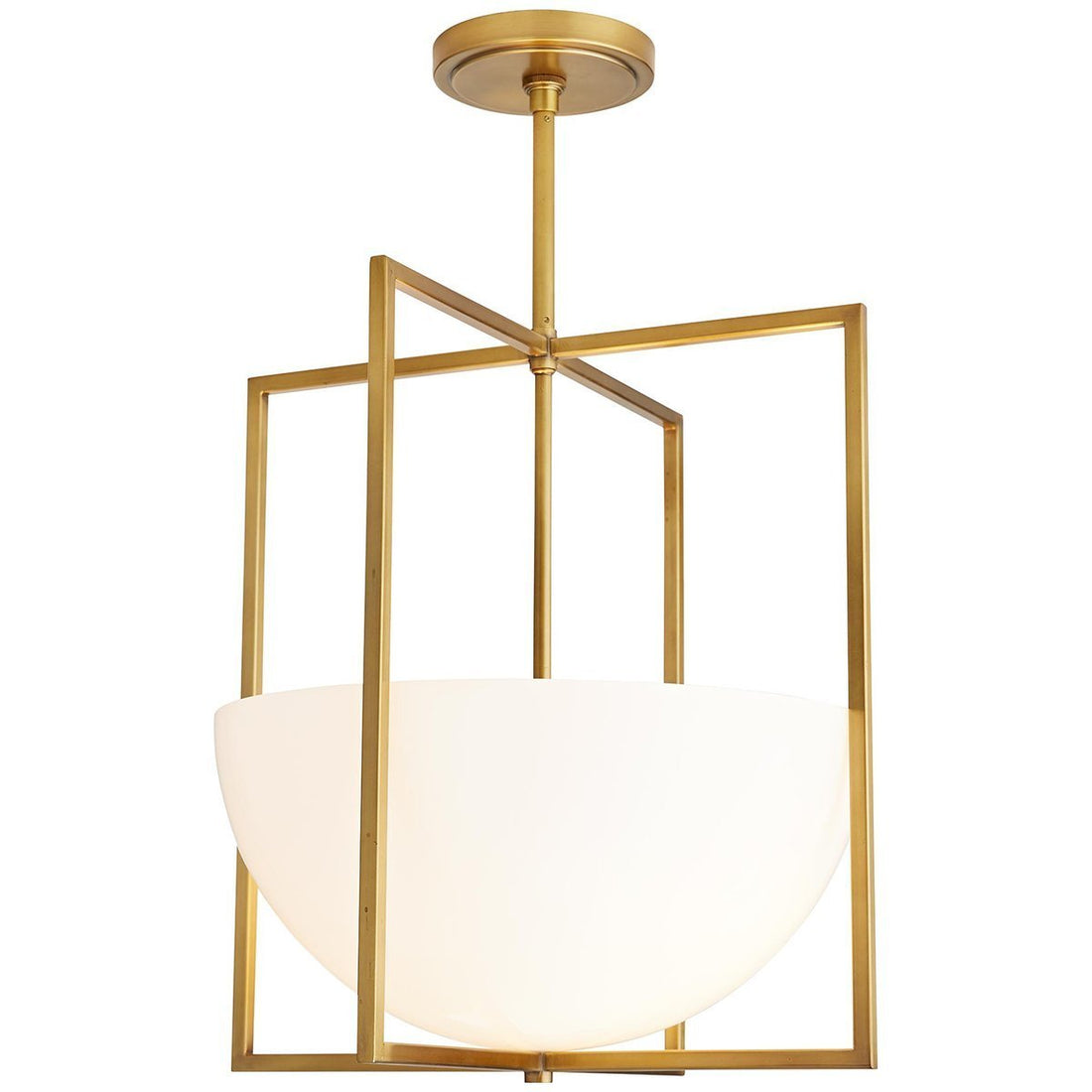 Arteriors Royce Pendant - Steel, Glass