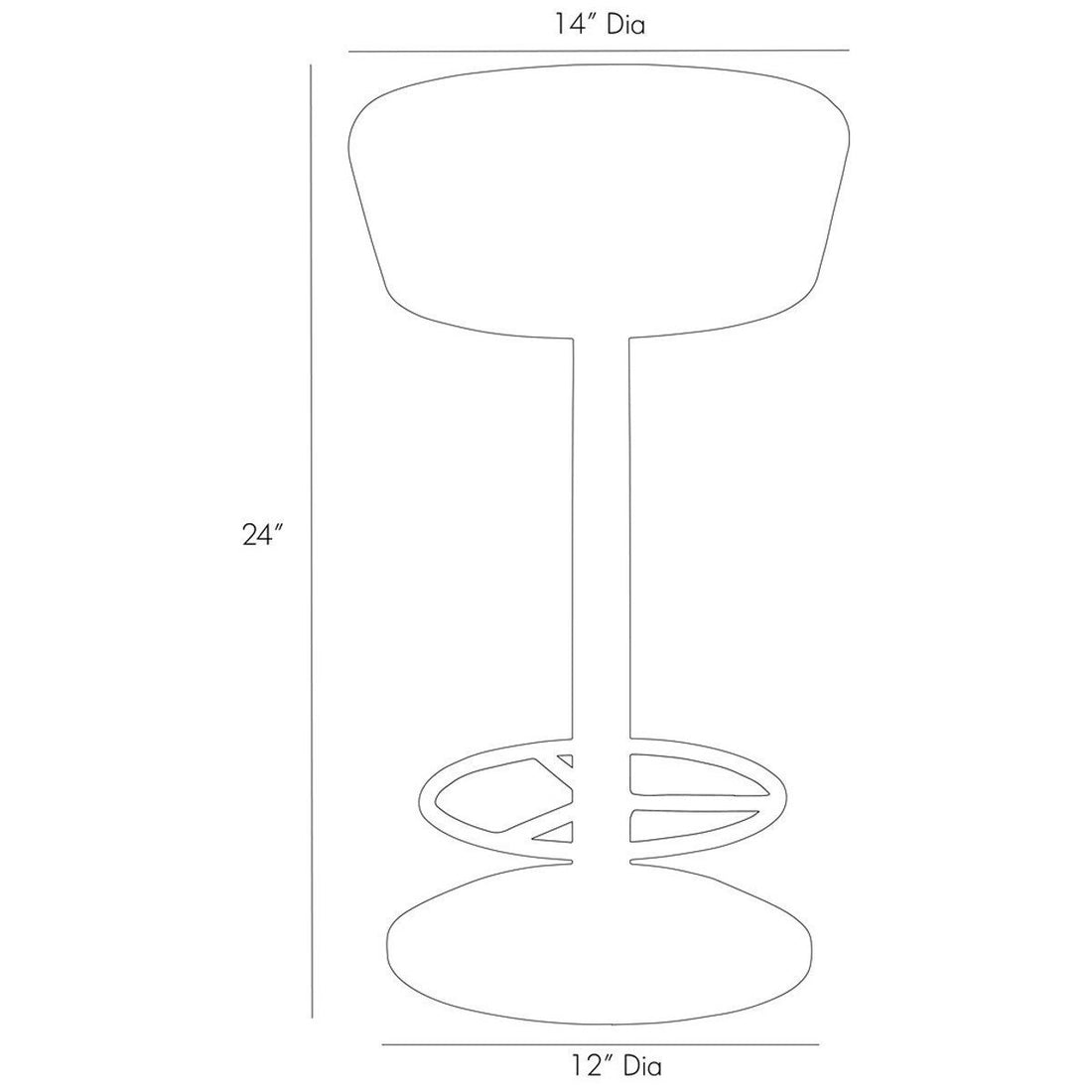 Arteriors Caymus Counter Stool