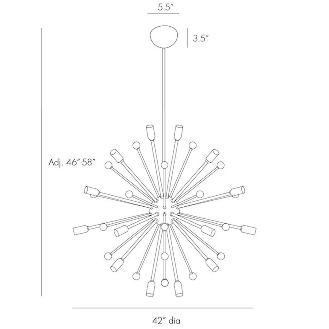 Arteriors Imogene Chandelier