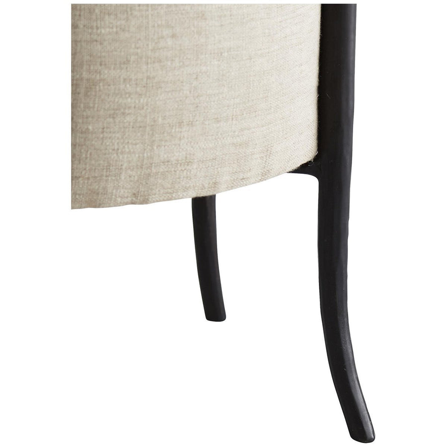 Arteriors Pagoda Ottoman - Natural Iron