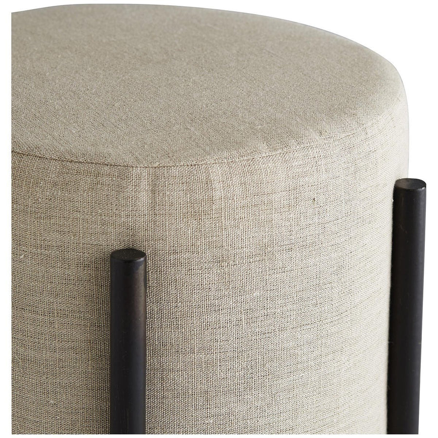 Arteriors Pagoda Ottoman - Natural Iron