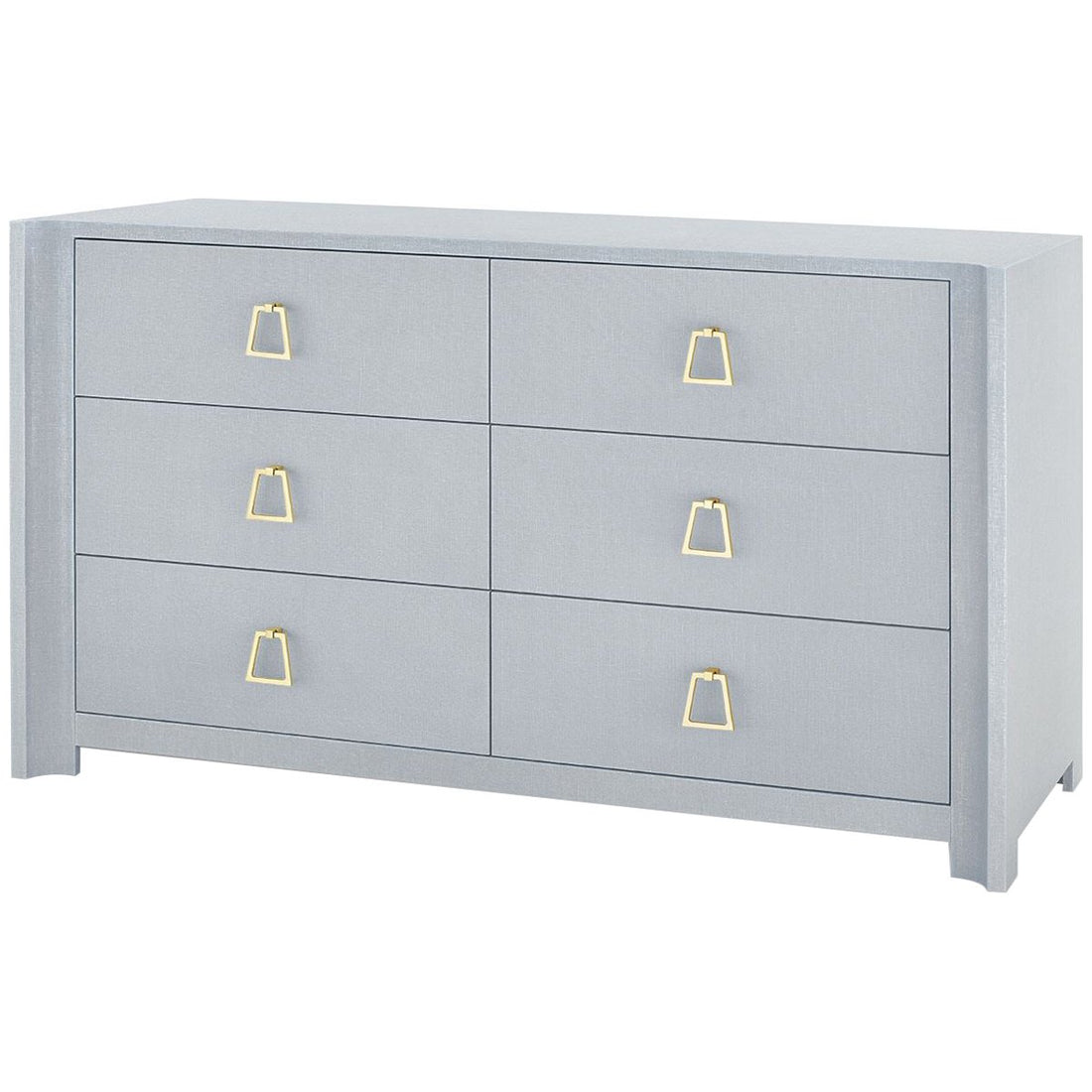 Villa & House Audrey Extra Large 6-Drawer Dresser with Kelley Pull