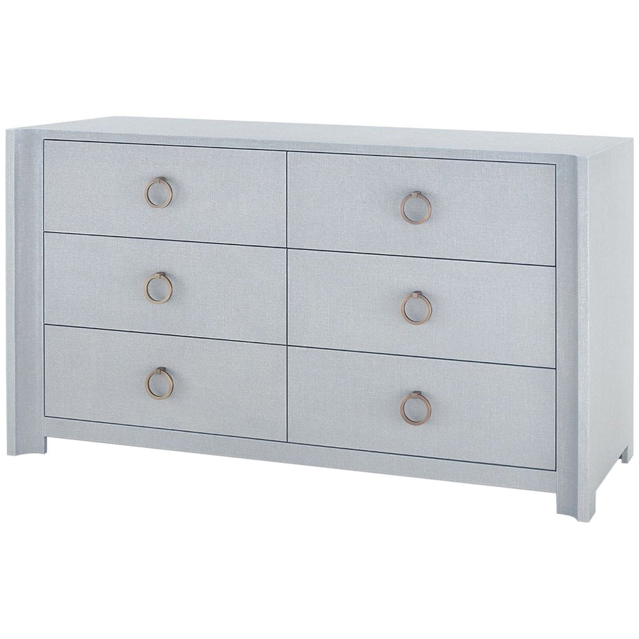 Villa & House Audrey Extra Large 6-Drawer Dresser with Owen Pull