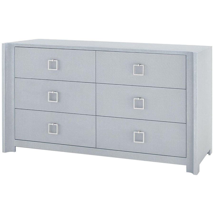 Villa & House Audrey Extra Large 6-Drawer Dresser with Santino Pull