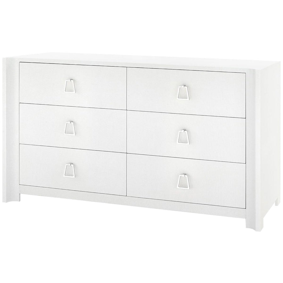 Villa & House Audrey Extra Large 6-Drawer Dresser with Kelley Pull