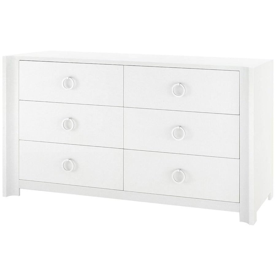 Villa & House Audrey Extra Large 6-Drawer Dresser with Owen Pull