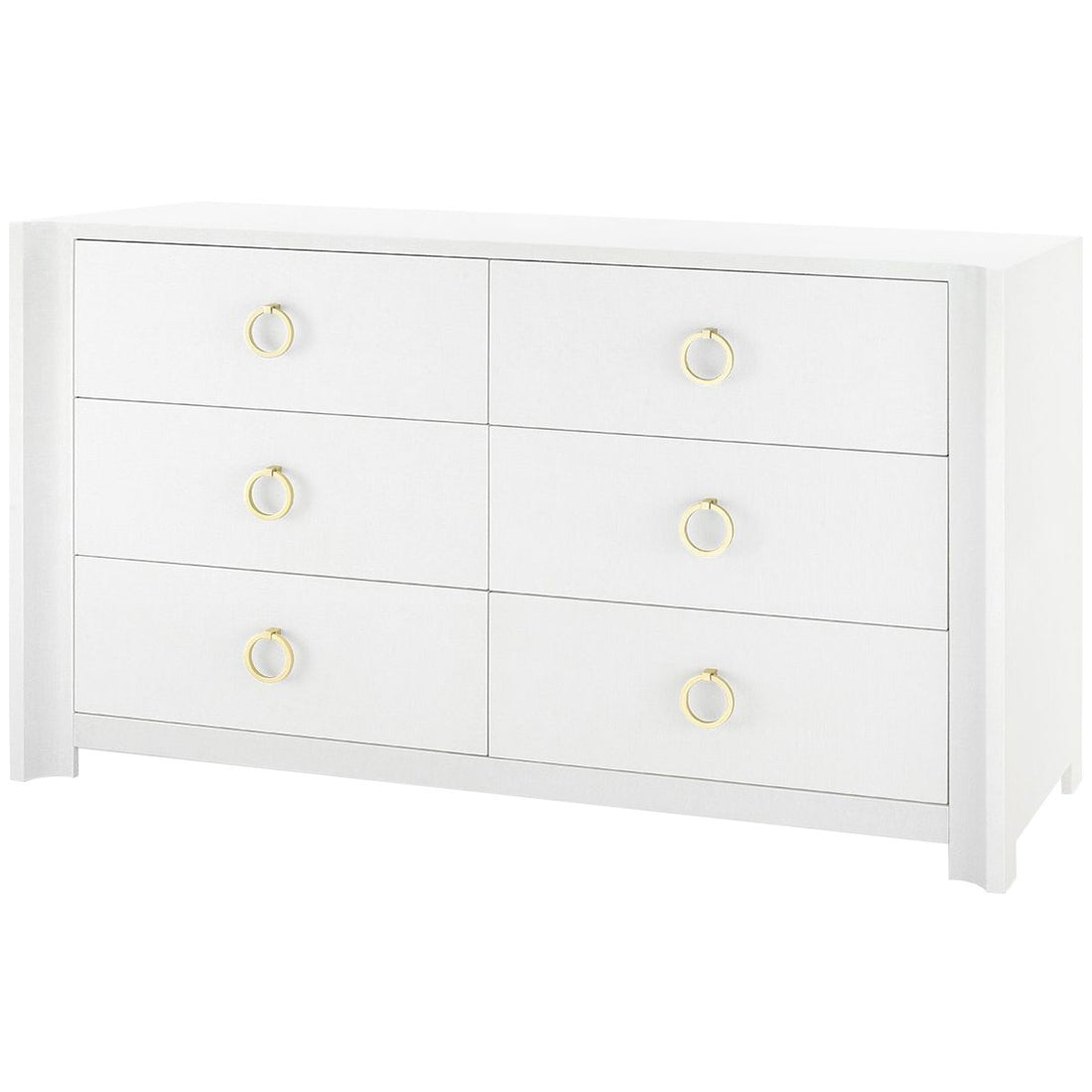 Villa & House Audrey Extra Large 6-Drawer Dresser with Owen Pull