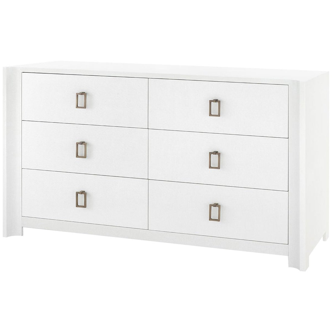 Villa & House Audrey Extra Large 6-Drawer Dresser with Raquel Pull