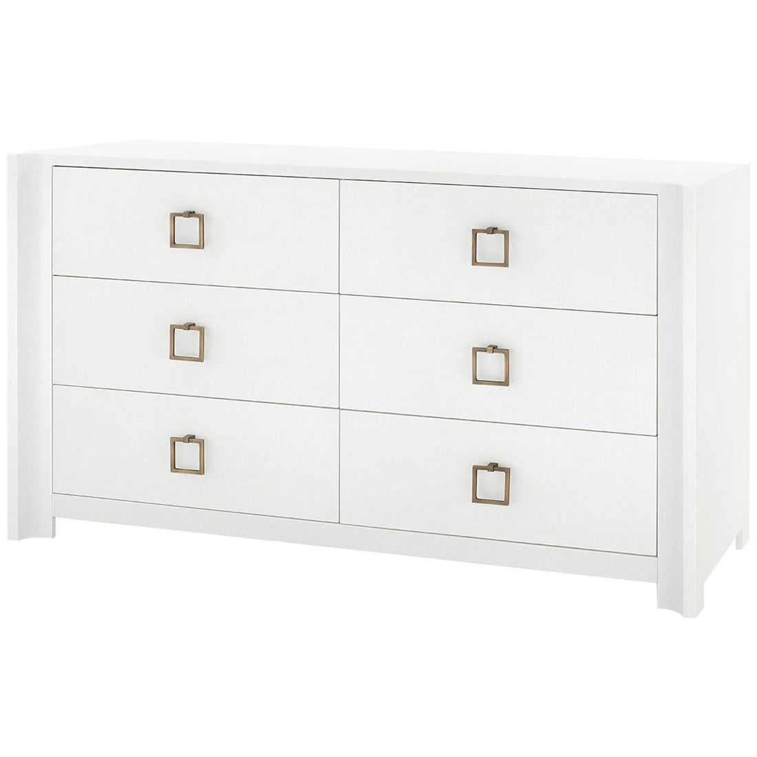 Villa & House Audrey Extra Large 6-Drawer Dresser with Santino Pull