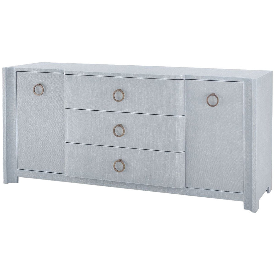 Villa & House Audrey 3-Drawer 2-Door Cabinet with Owen Pull