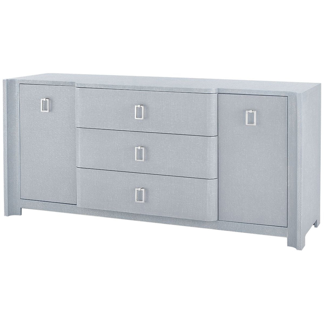 Villa & House Audrey 3-Drawer 2-Door Cabinet with Raquel Pull