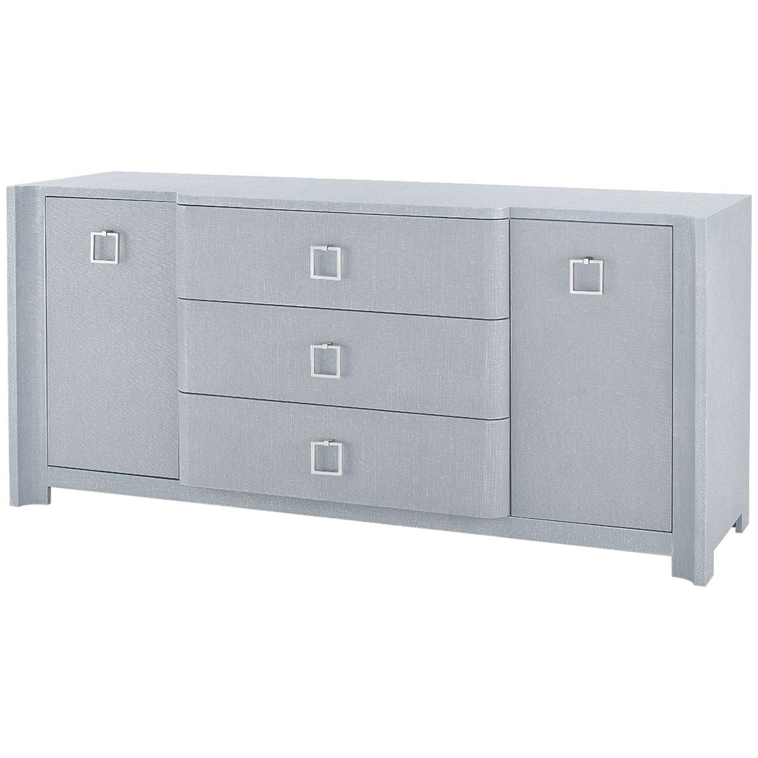 Villa & House Audrey 3-Drawer 2-Door Cabinet with Santino Pull