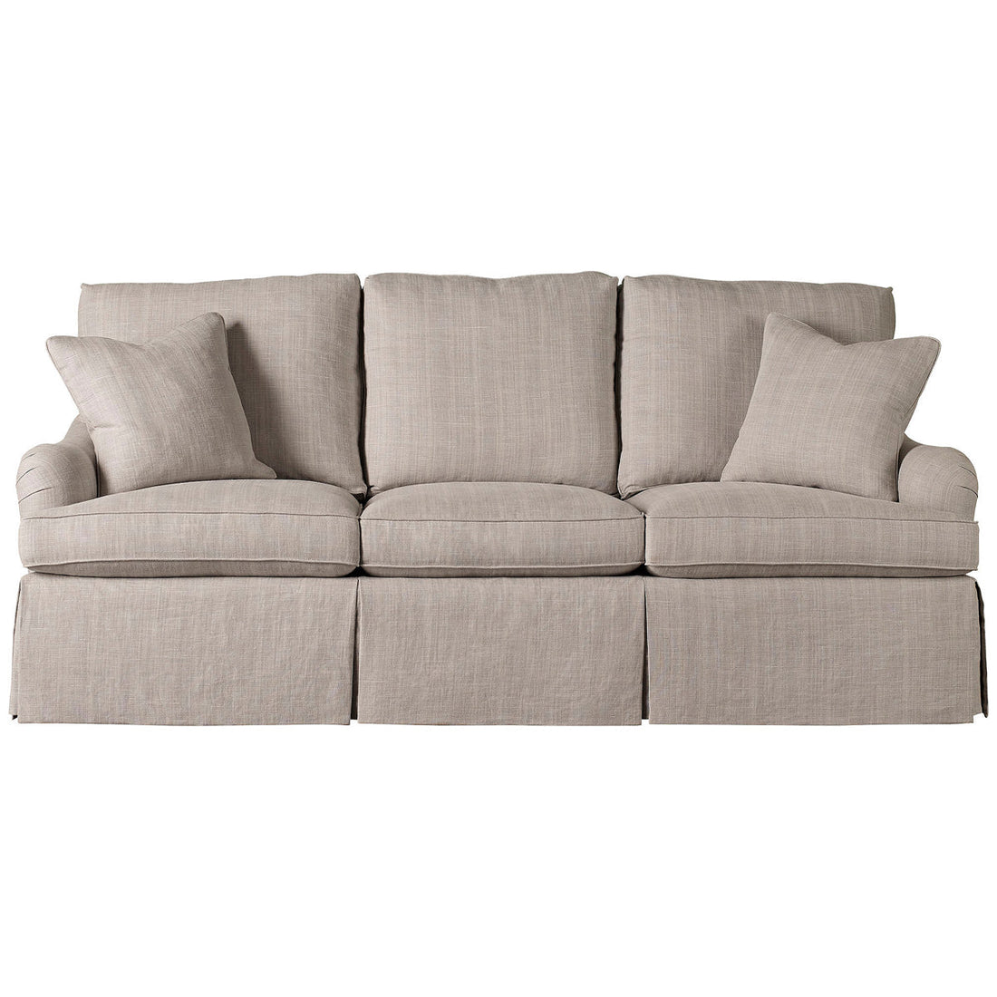 Baker Furniture Simmons Dressmaker Flounce Sofa BA416S