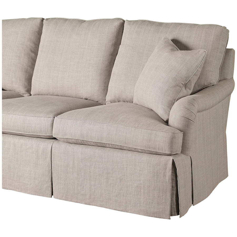 Baker Furniture Simmons Dressmaker Flounce Sofa BA416S