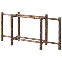 Baker Furniture Console Table in Black Bamboo MCBA7T