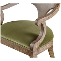 Baker Furniture Regency Burl Chair BAA2045