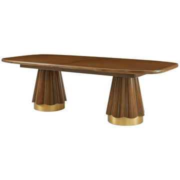 Baker Furniture Peplum Dining Table BAA2236