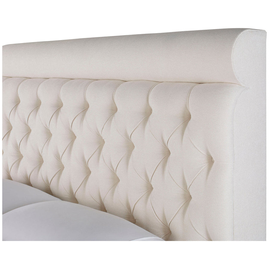 Baker Furniture Panorama Tufted Fully Upholstered Bed BAA2921