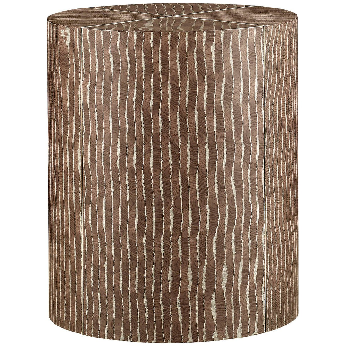 Baker Furniture Cylindrical Side Table BAA3259