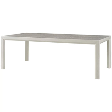 Baker Furniture Antoine Dining Table BAA3437, Ivory Paint