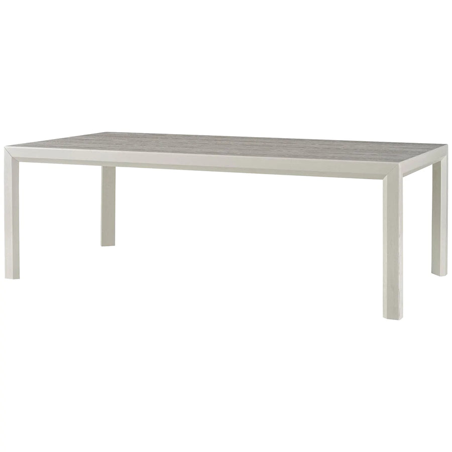 Baker Furniture Antoine Dining Table BAA3437, Ivory Paint