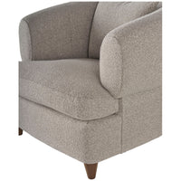 Baker Furniture Taupe Boucle Bubble Chair BAA3800C