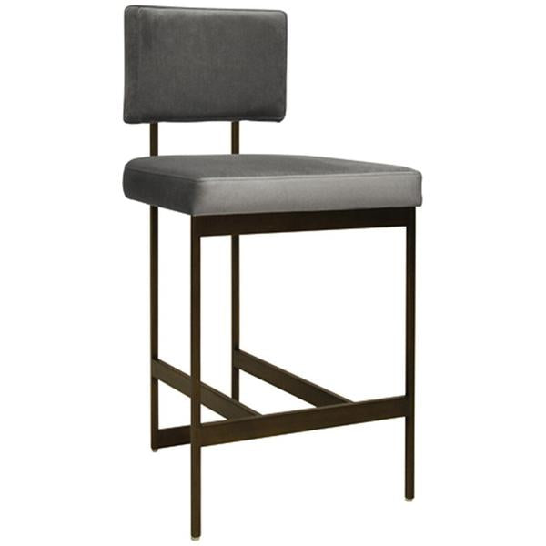 Worlds Away Modern Counter Stool