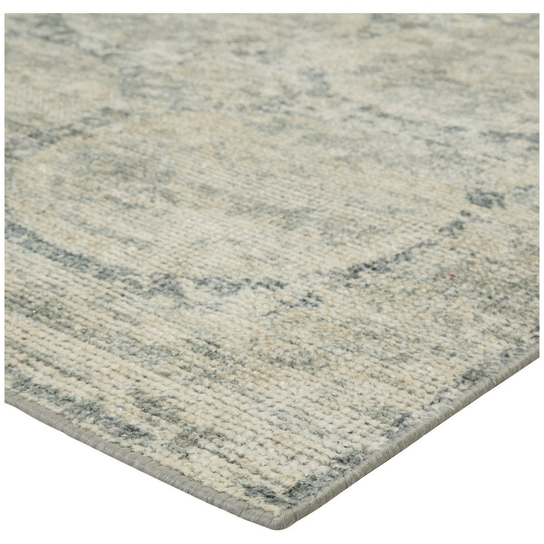 Jaipur Brentwood by Barclay Butera Crescent Medallion Gray BBB04 Rug