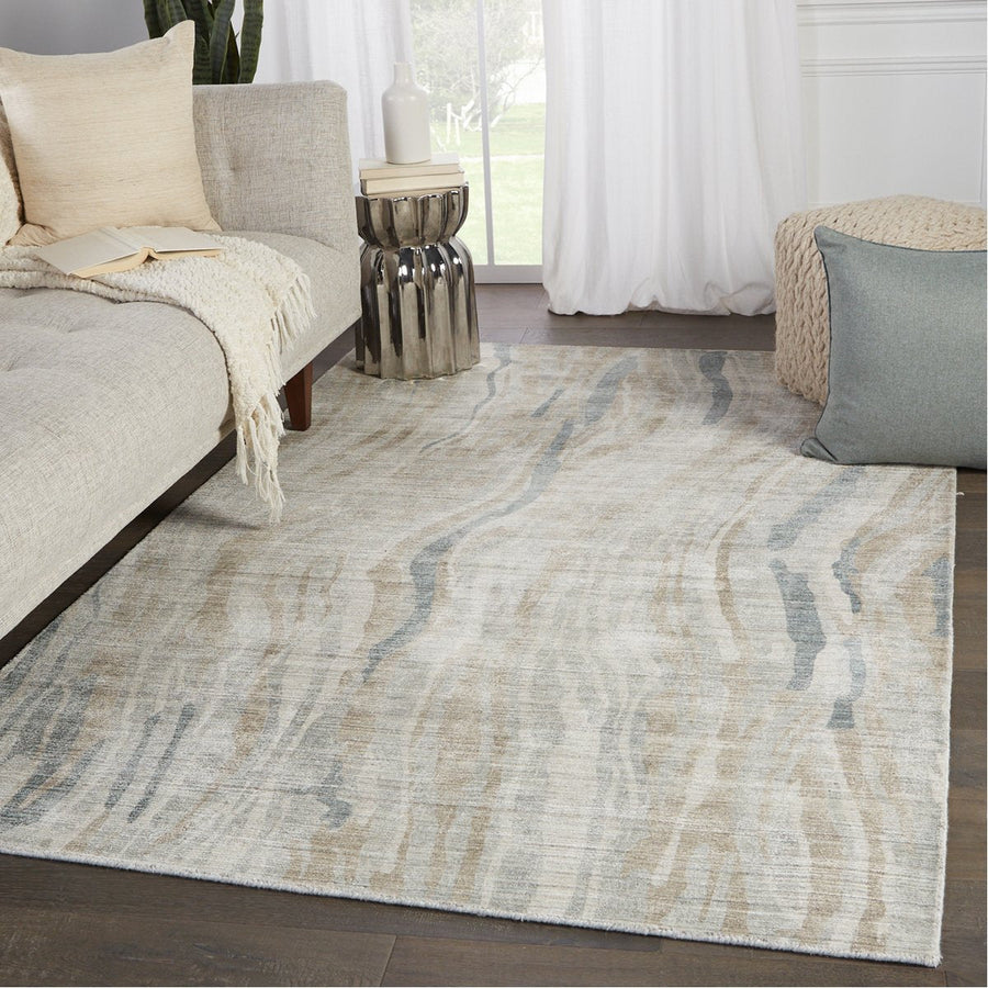 Jaipur Brentwood by Barclay Butera Barrington Abstract Beige BBB05 Rug