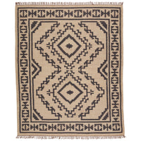 Jaipur Bedouin Jaima Tribal Medallion Beige Black BD24 Rug