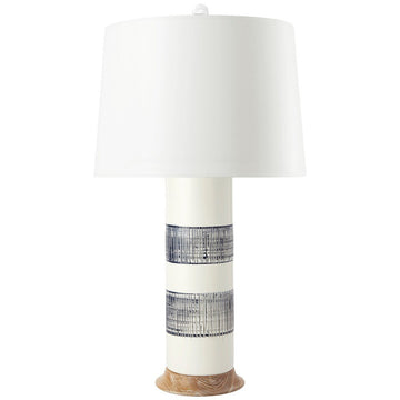 Villa & House Elena Lamp in Blue and White