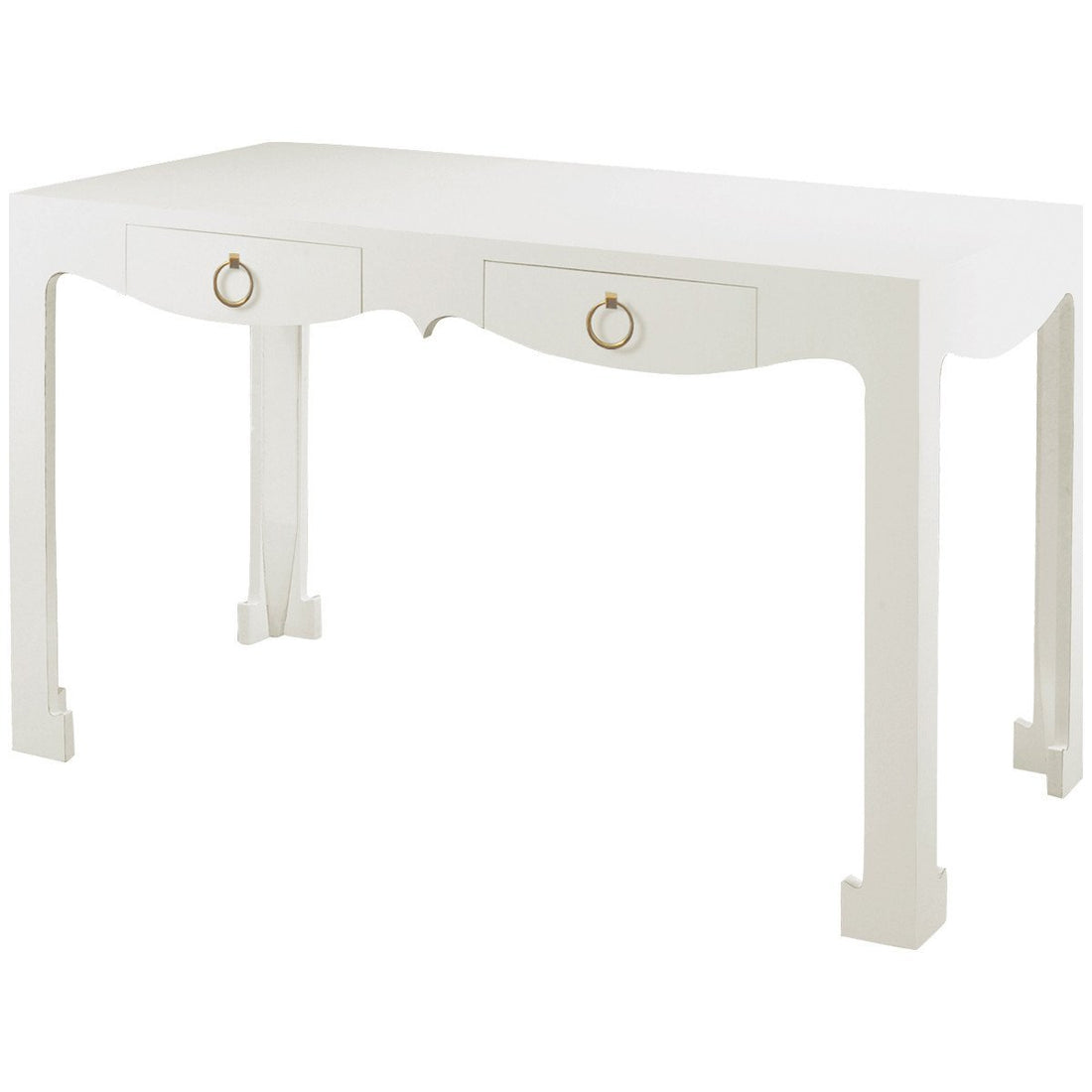 Jordan Console Desk in White