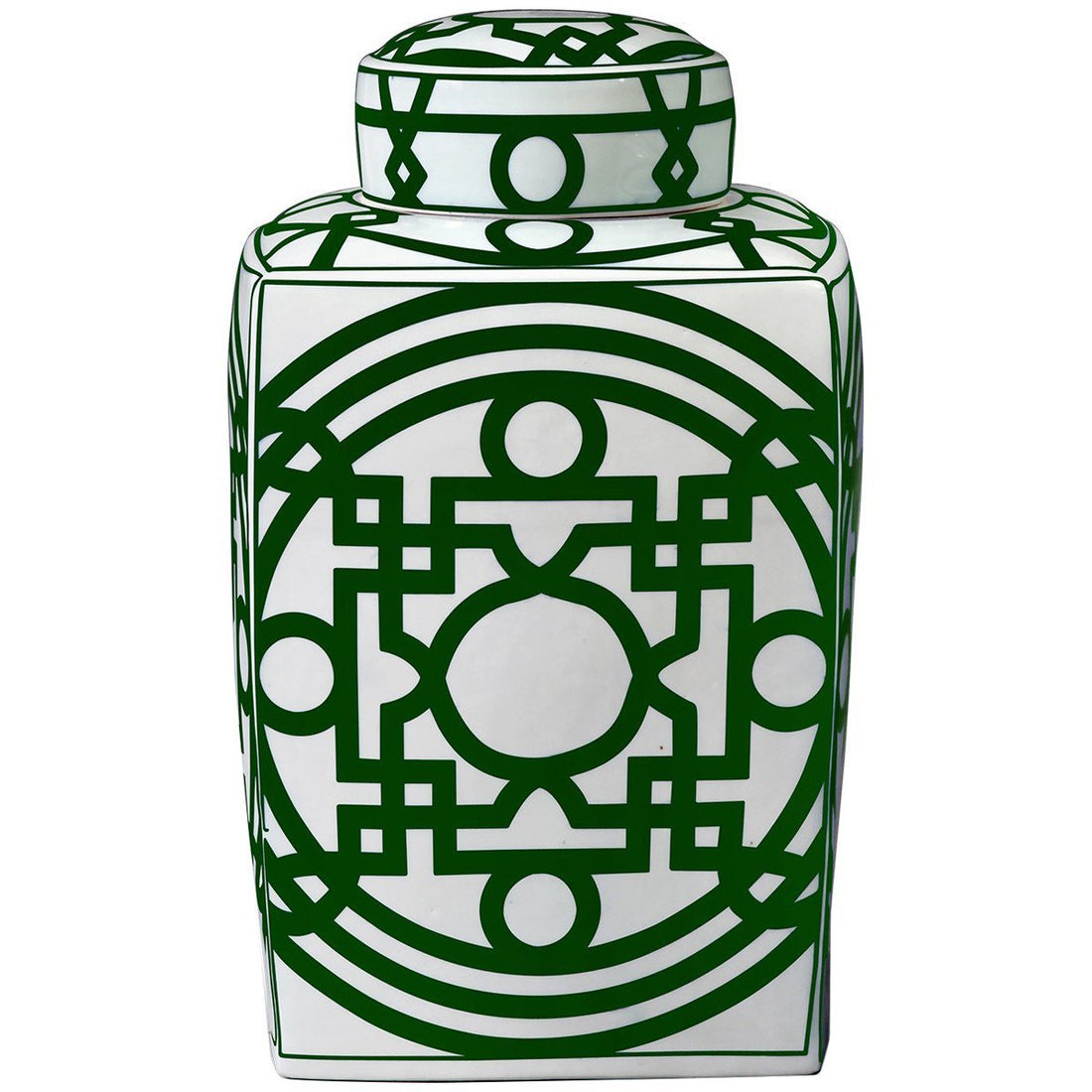 Bungalow 5 Jasper Square Jar in Green