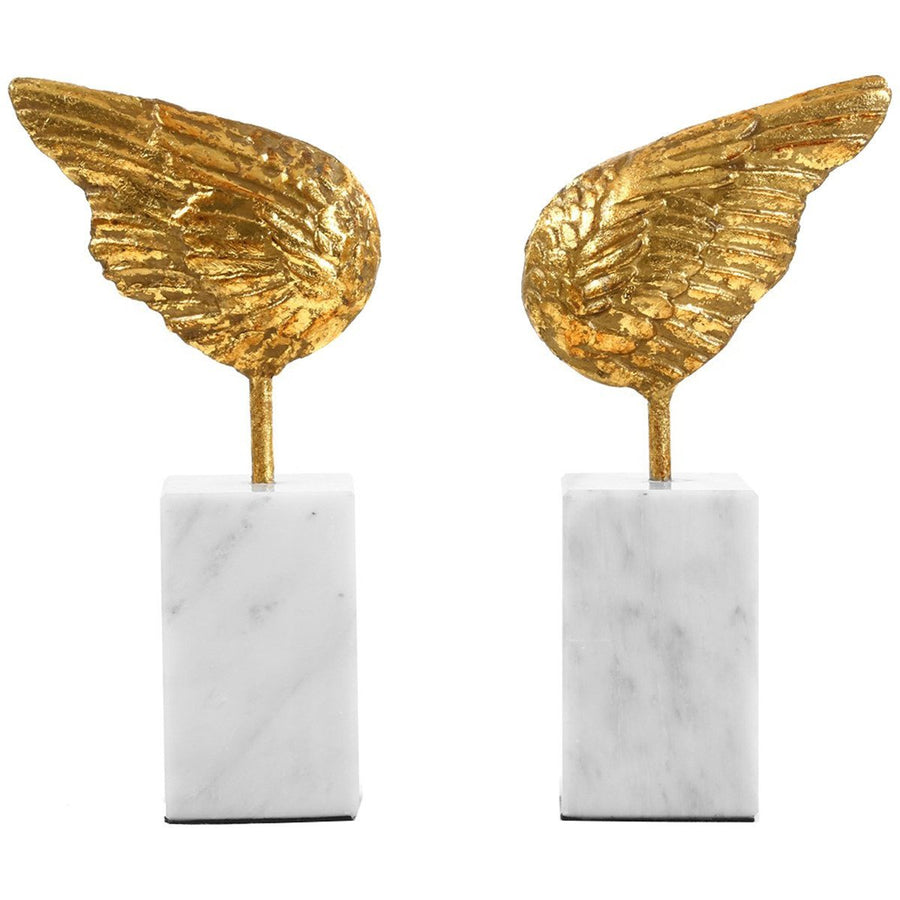 Villa & House Wings Gold Statue