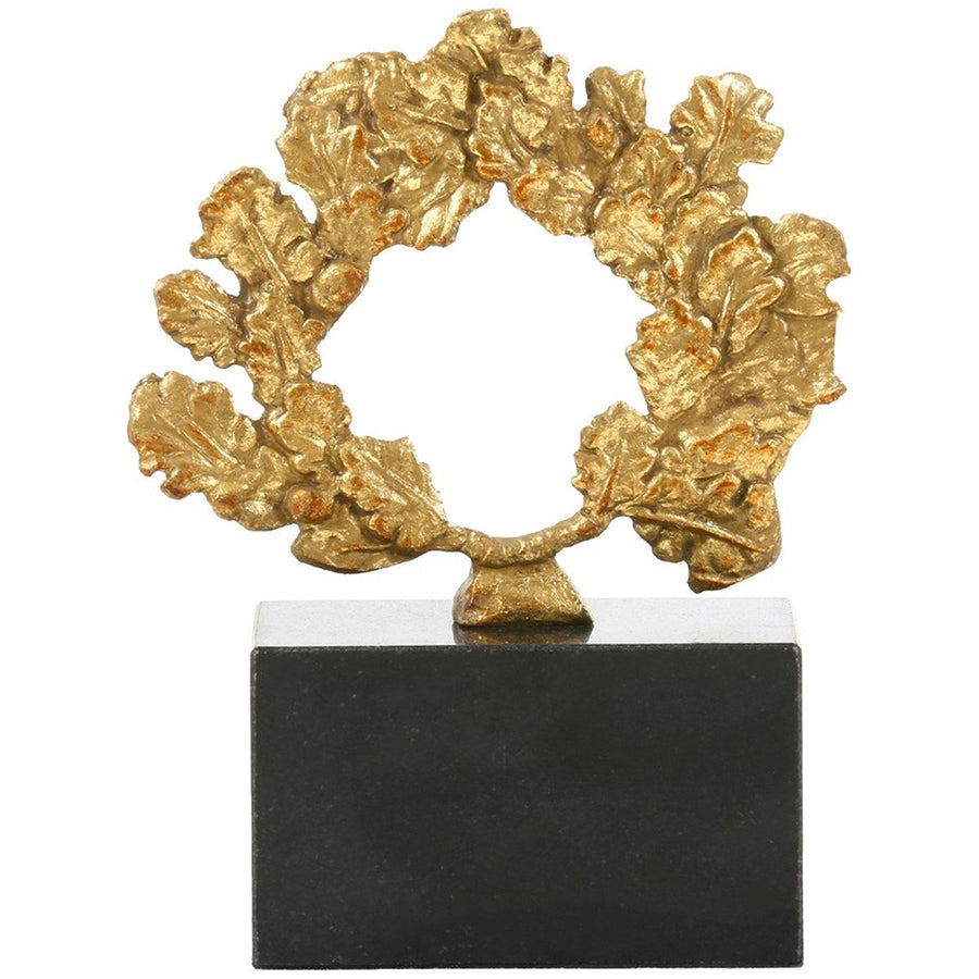 Villa & House Gold Wreath Statue