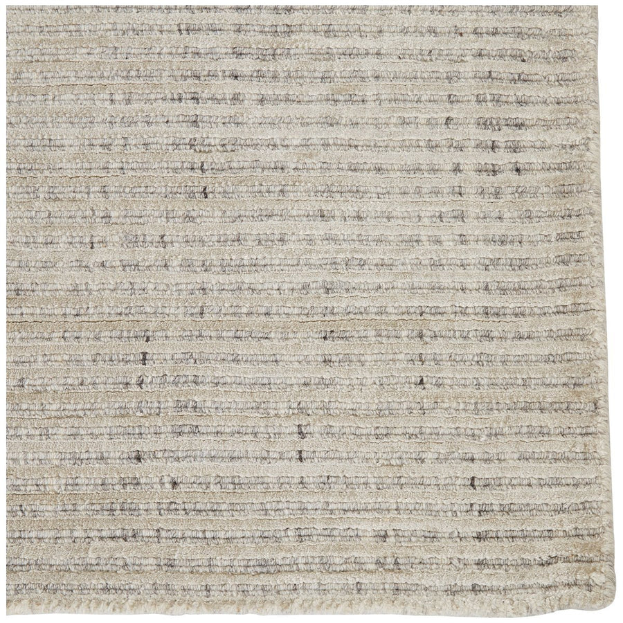 Jaipur Basis Solid Ivory Gray BI29 Rug