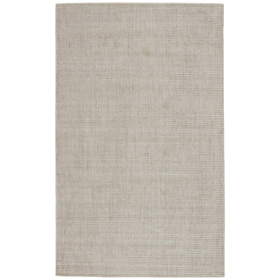 Jaipur Basis Solid Ivory Gray BI29 Rug