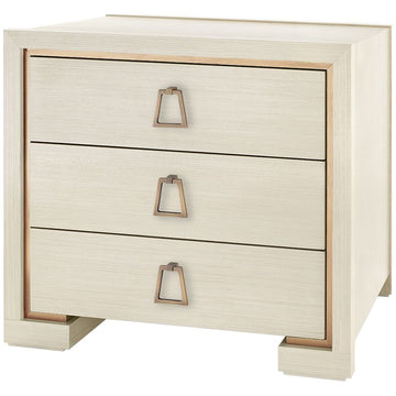 Villa & House Blake 3-Drawer Side Table with Kelley Pull