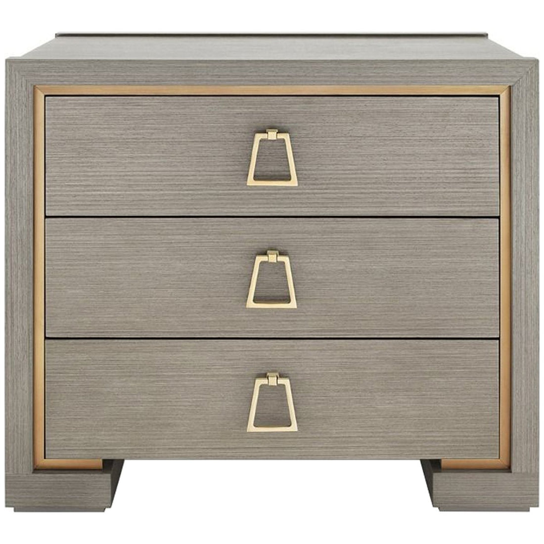 Villa & House Blake 3-Drawer Side Table with Kelley Pull