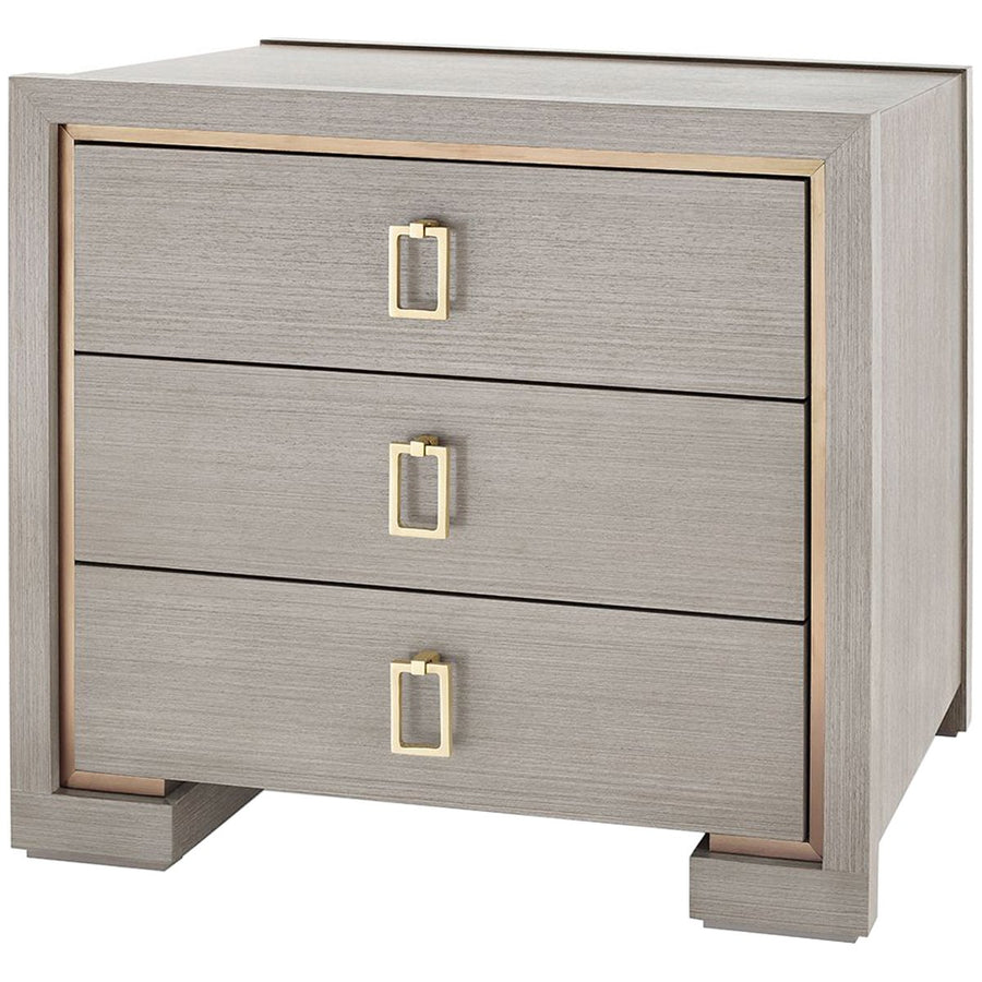 Villa & House Blake 3-Drawer Side Table with Raquel Pull