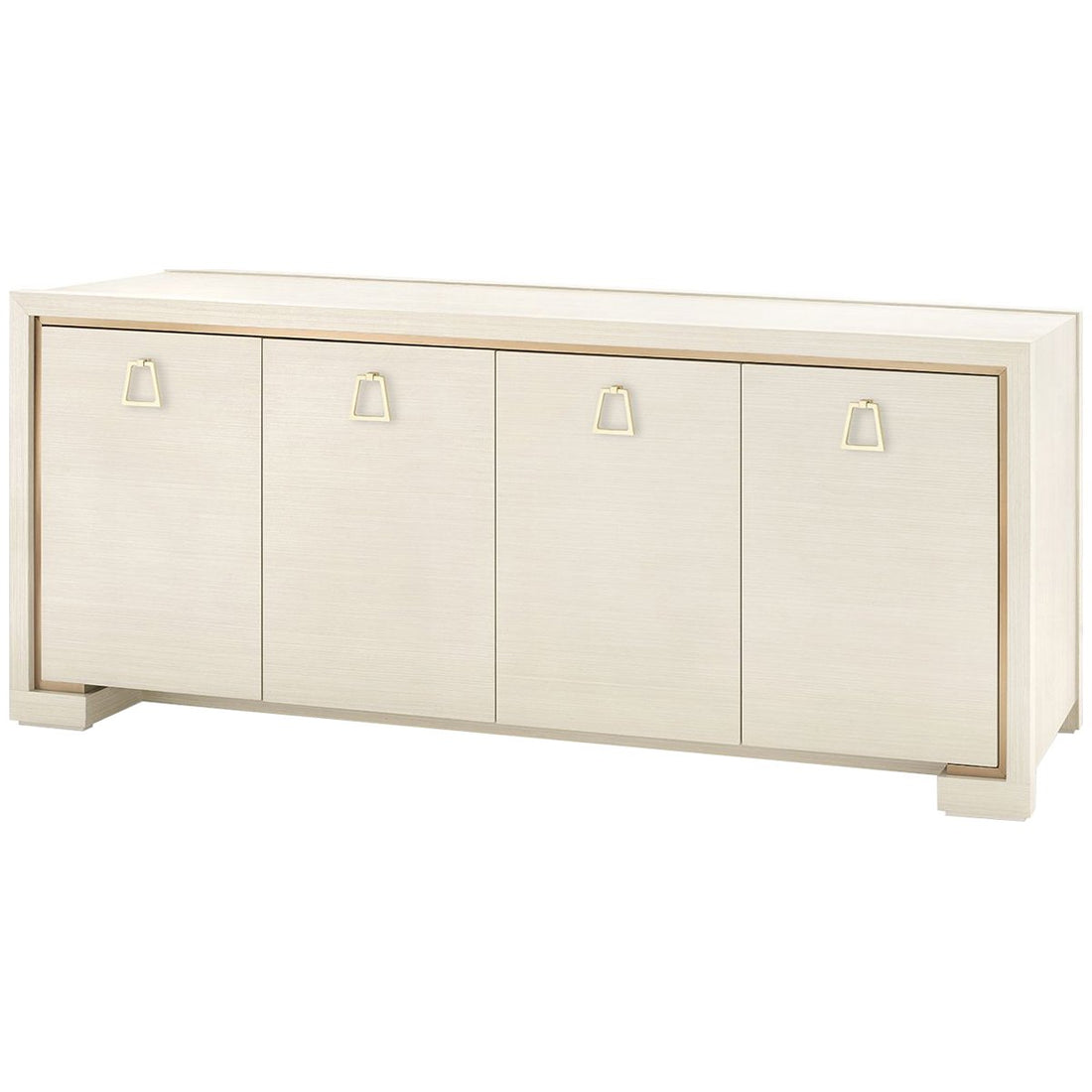 Villa & House Blake 4-Door Cabinet with Kelley Pull