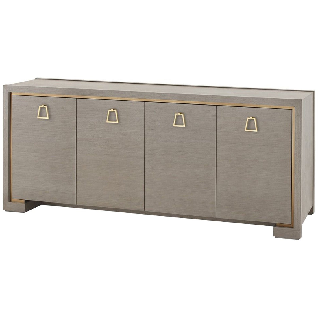 Villa & House Blake 4-Door Cabinet with Kelley Pull