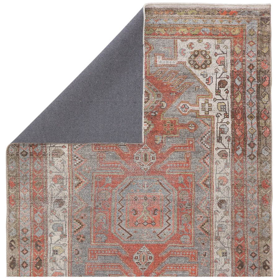 Jaipur Boheme Palazza Medallion Tribal Gray Orange BOH10 Rug