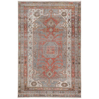 Jaipur Boheme Palazza Medallion Tribal Gray Orange BOH10 Rug