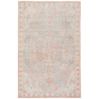 Jaipur Boheme Fay Medallion Floral Orange Light Blue BOH15 Rug