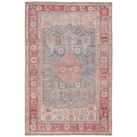 Jaipur Boheme Fiddler Medallion Tribal Pink Blue BOH16 Rug